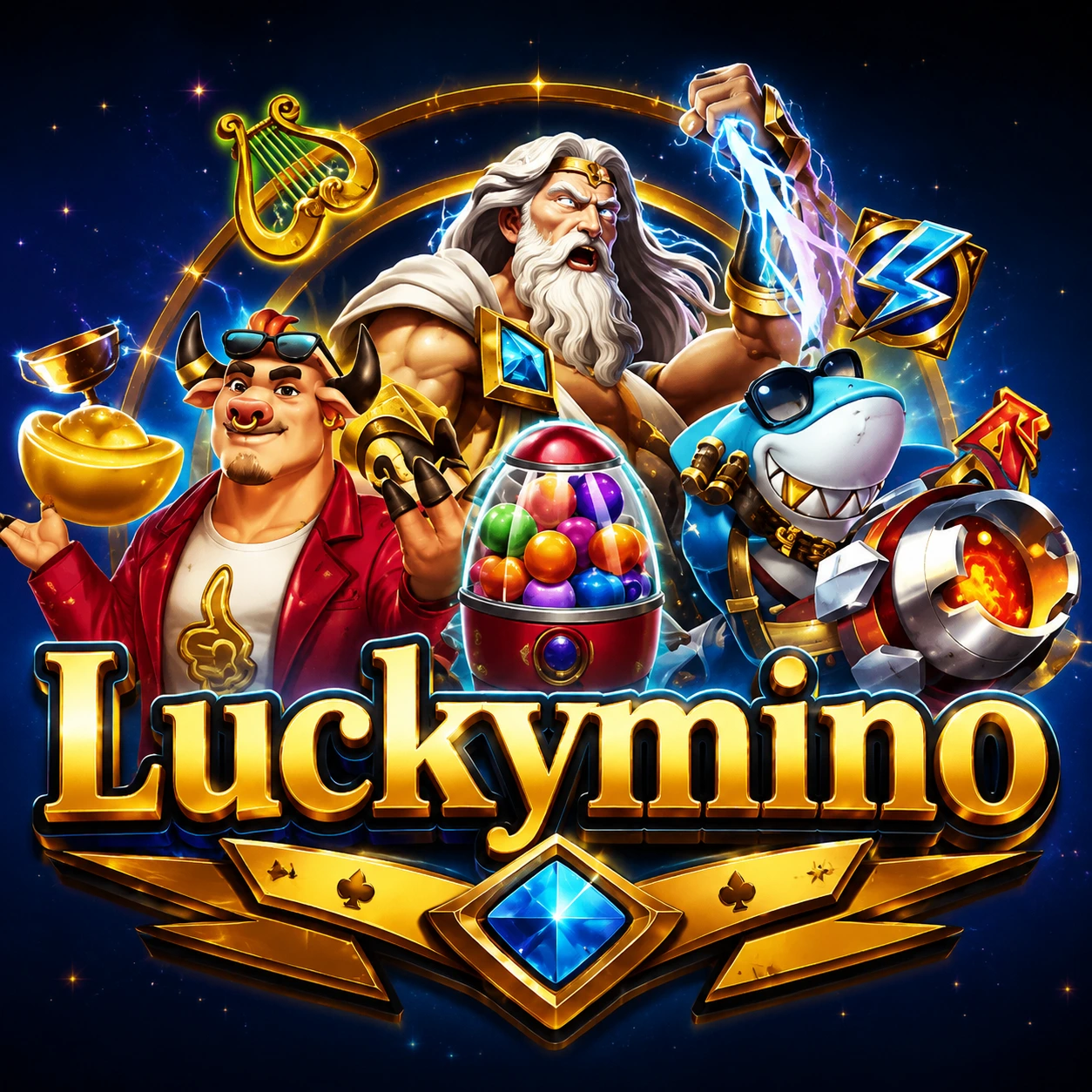 Review Aplikasi lukymino — ikon APK